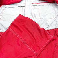 New Retro Japan Nissan Red Stage Summer Tsunagi Mechanics Jumpsuit Coverall Uniform - Sugoi JDM