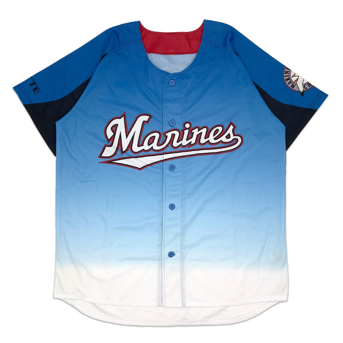 New Retro Japan NPB Chiba Lotte Marines Baseball Promotional Jersey Blue - Sugoi JDM