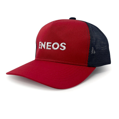 New Retro JDM ENEOS Staff Mechanic Super GT Summer Hat Cap Red - Sugoi JDM