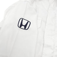 New Retro JDM Honda Primo Excellent Mechanic Jacket And Pants Set White - Sugoi JDM