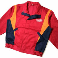 New Retro JDM Japan ENEOS Oil Gas Station Workwear Jacket Jumper - Sugoi JDM