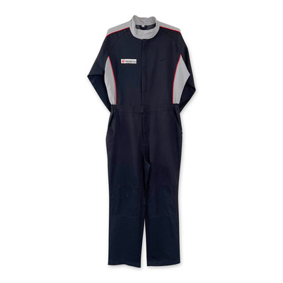 New Retro JDM Japan Idemitsu Oil Mechanic Coveralls Jumpsuit Tsunagi Black - Sugoi JDM