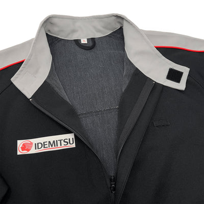 New Retro JDM Japan Idemitsu Oil Mechanic Coveralls Jumpsuit Tsunagi Black - Sugoi JDM