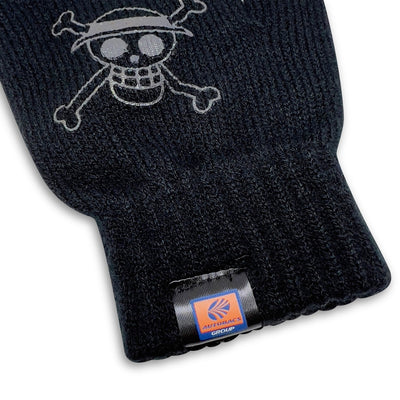 New Retro JDM Japan Super Autobacs One Piece Anime Work Gloves Black - Sugoi JDM