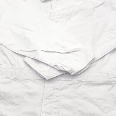 New Retro Showa Era JDM Isuzu Mechanic Tsunagi Coveralls White - Sugoi JDM