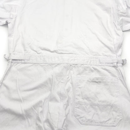 New Retro Showa Era JDM Isuzu Mechanic Tsunagi Coveralls White - Sugoi JDM