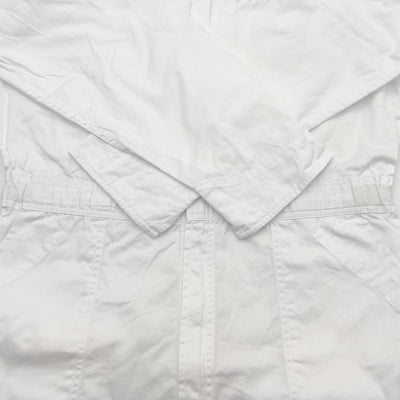 New Retro Showa JDM Isuzu Giga Forward Elf Truck Tsunagi Coveralls White - Sugoi JDM