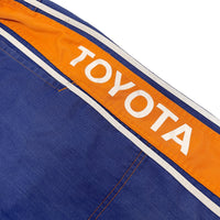 New Retro Toyota Vista Tecno Tsunagi Mechanic Jumpsuit Blue - Sugoi JDM
