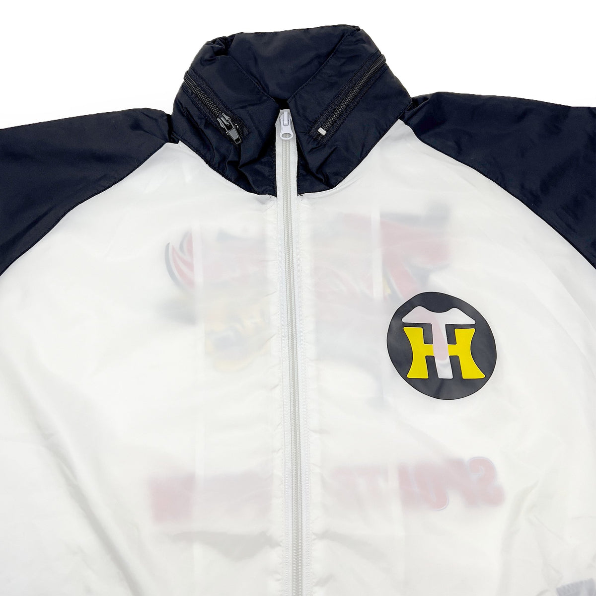 New Vintage NPB Japan Hanshin Tigers Promotional Jacket Hoodie 2007 White - Sugoi JDM
