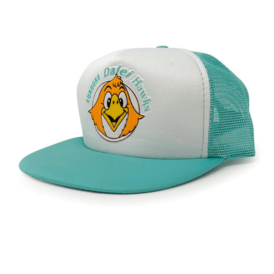 New Vintage NPB Japanese Baseball Fukuoka Daiei Hawks Trucker Hat - Sugoi JDM