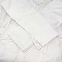 New Vintage Showa Era Japan JDM Nissan Tsunagi Coverall Uniform White - Sugoi JDM