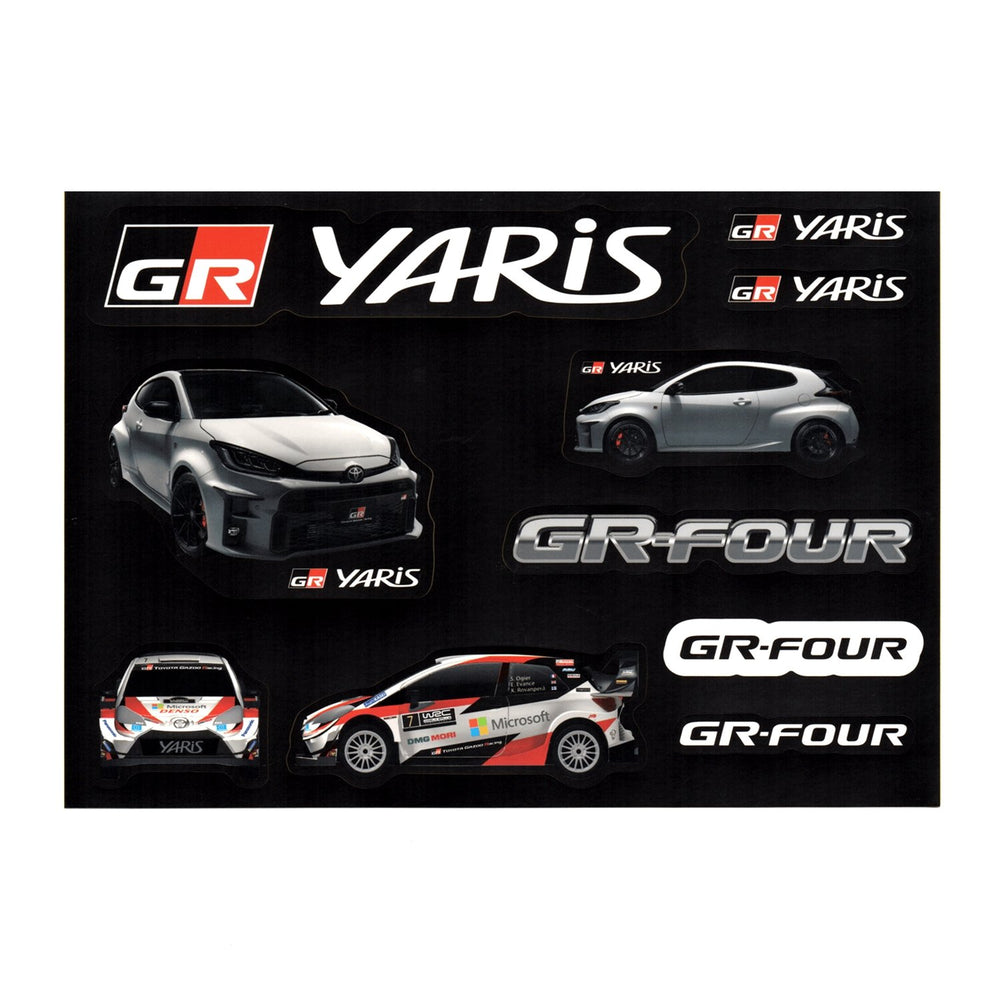 Official Promotional JDM Japan Toyota Gazoo Racing GR Yaris Sticker ...