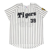 Official Retro 2003 Japan Hanshin Tigers Akihiro Yano Baseball Knit Jersey #39 - Sugoi JDM