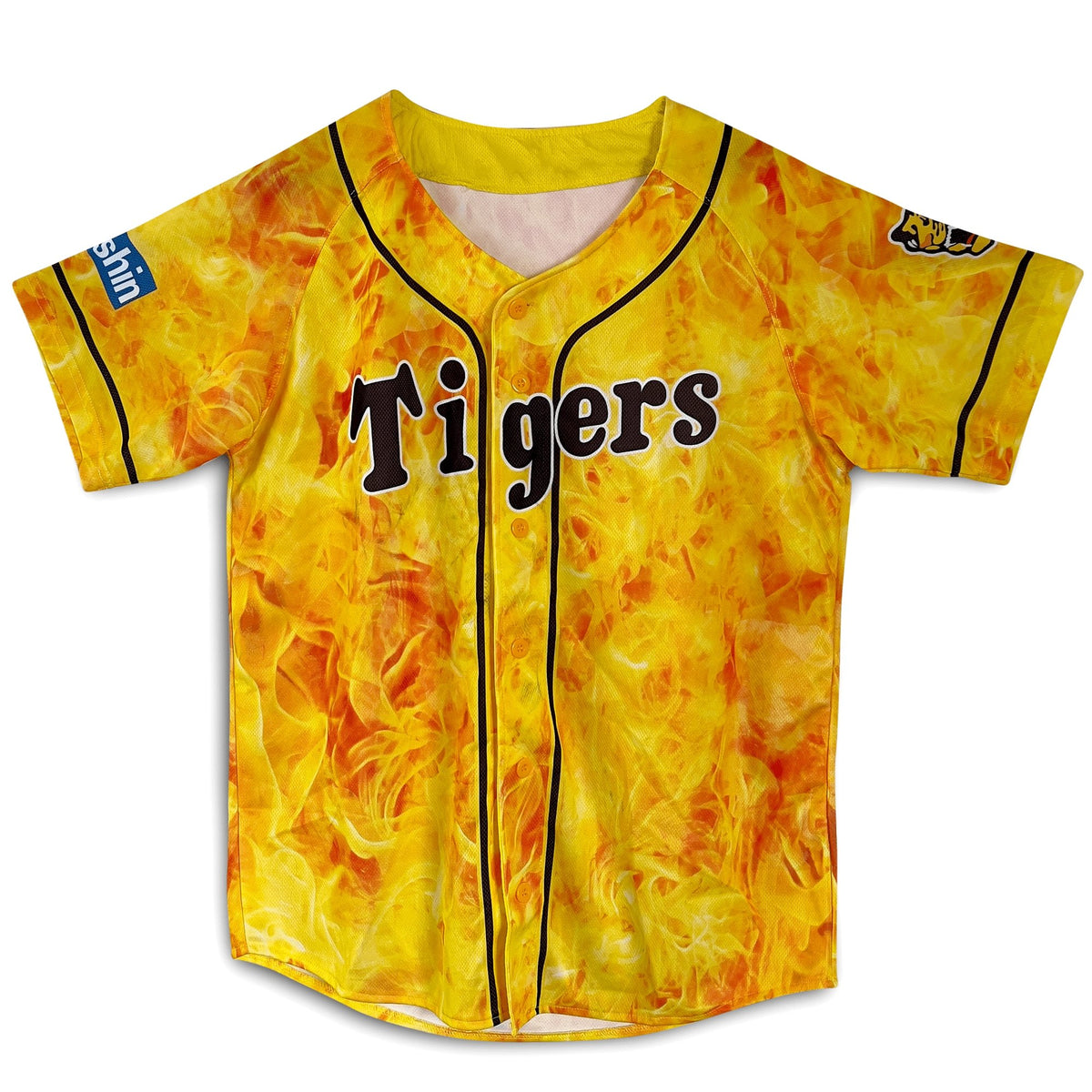 Official Retro NPB Japan Hanshin Tigers Baseball Club Flame Light Jersey –  Sugoi JDM