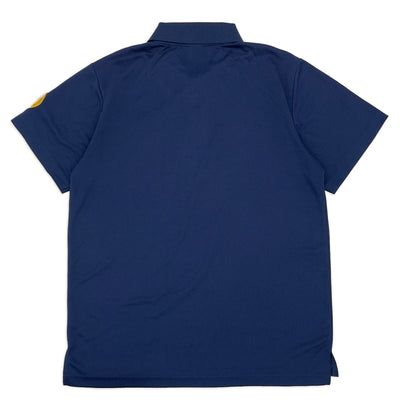 Promotional Japan Suntory Boss Coffee 20th Anniversary Polo Shirt Blue - Sugoi JDM