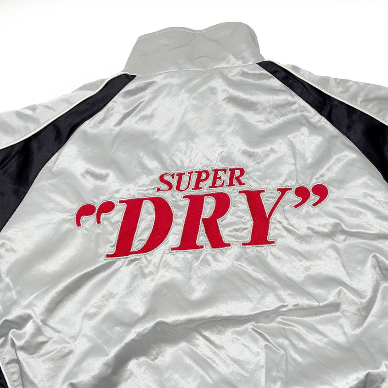 Promotional Limited Retro Japan Asahi Super Dry Stadium Bomber Jacket - Sugoi JDM