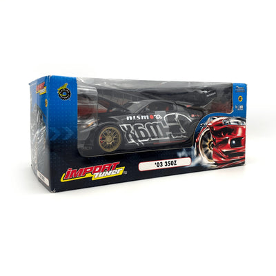 Rare 2004 Muscle Machinese Import Tuner Nissan Nismo Advan GMAX 350Z 1:18 - Sugoi JDM
