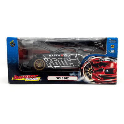 Rare 2004 Muscle Machinese Import Tuner Nissan Nismo Advan GMAX 350Z 1:18 - Sugoi JDM