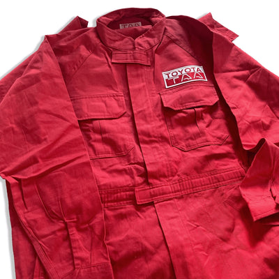 Rare Genuine JAPAN JDM TRD Toyota TAA Tsunagi Jumpsuit Mechanic Suite - Sugoi JDM