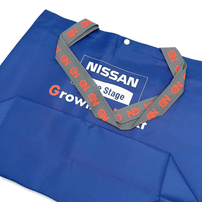 Rare Japan JDM Nissan Blue Stage Growing Next Heavy Duty Tote Bag - Sugoi JDM