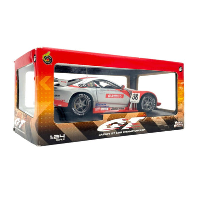 Rare Muscle Machines 2003 Japan Super GT Race Car au Cerumo Supra Diecast 1:24 - Sugoi JDM