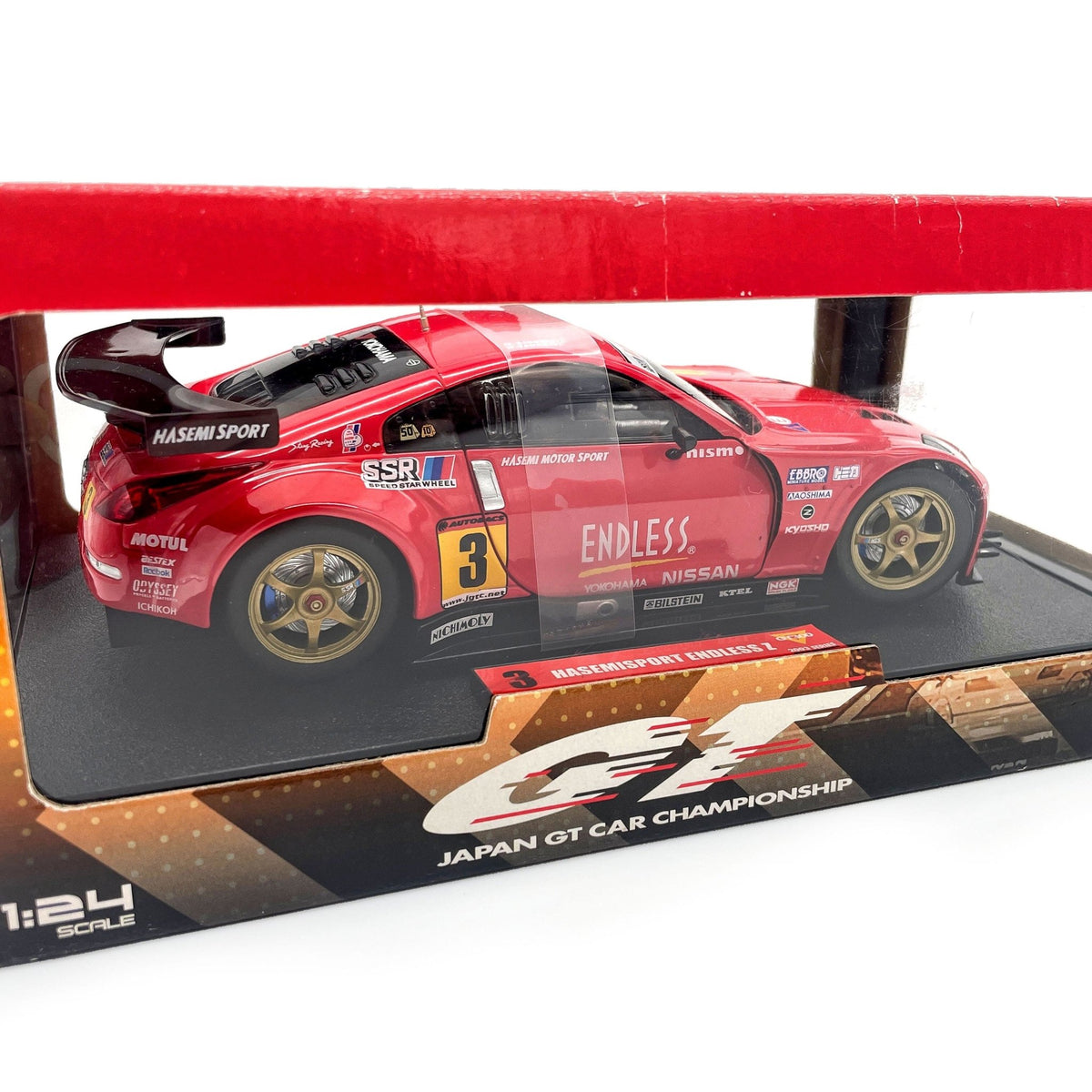 Rare Muscle Machines Japan GT Car Hasemisport Endless Z Diecast 1:24 - Sugoi JDM