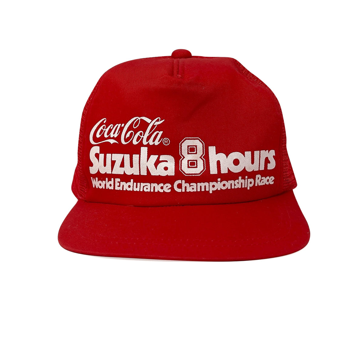 Rare Retro Coca-Cola Suzuka 8 Hours World Endurance Championship Race Hat Cap - Sugoi JDM
