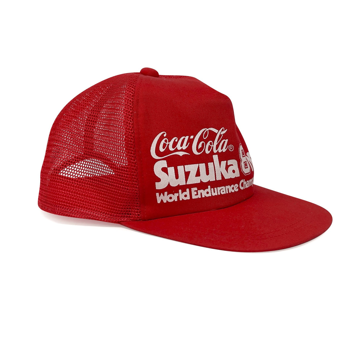 Rare Retro Coca-Cola Suzuka 8 Hours World Endurance Championship Race Hat Cap - Sugoi JDM