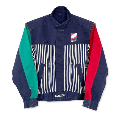 Rare Retro Japan JDM Cosmo Auto Service Staff Jacket And Pants Setup - Sugoi JDM