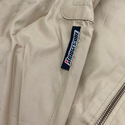 Rare Retro New JDM Bridgestone Racing Pit Uniform Jacket Brown - Sugoi JDM