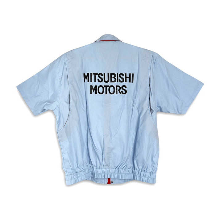 Rare Vintage JDM Japan Mitsubishi Motors Fuso Short Sleeve Staff Jacket - Sugoi JDM