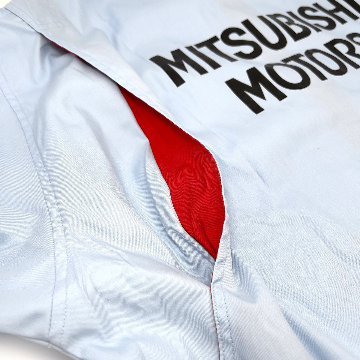 Rare Vintage JDM Japan Mitsubishi Motors Fuso Short Sleeve Staff Jacket - Sugoi JDM