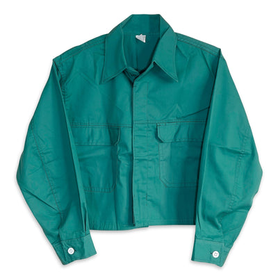 Rare Vintage Showa JDM Japan Mitsubishi Motors Short Staff Jacket Green - Sugoi JDM