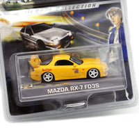 Retro 2004 Jada Toys Initial D Diecast Metal Car Mazda RX-7 FD3S 1:64 - Sugoi JDM