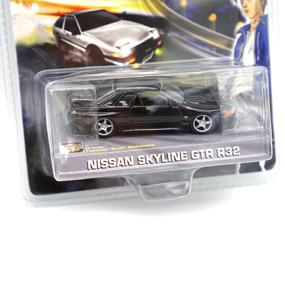 Retro 2004 Jada Toys Initial D Diecast Metal Car Nissan Skyline GTR R32 1:64 - Sugoi JDM