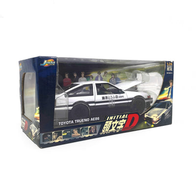 Retro 2004 Jada Toys Initial D Diecast Metal Toyota Trueno AE86 1:24 - Sugoi JDM
