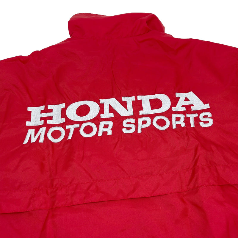 Retro Genuine JDM Japan Honda Motor Sports Racing Team Jacket Red - Sugoi JDM