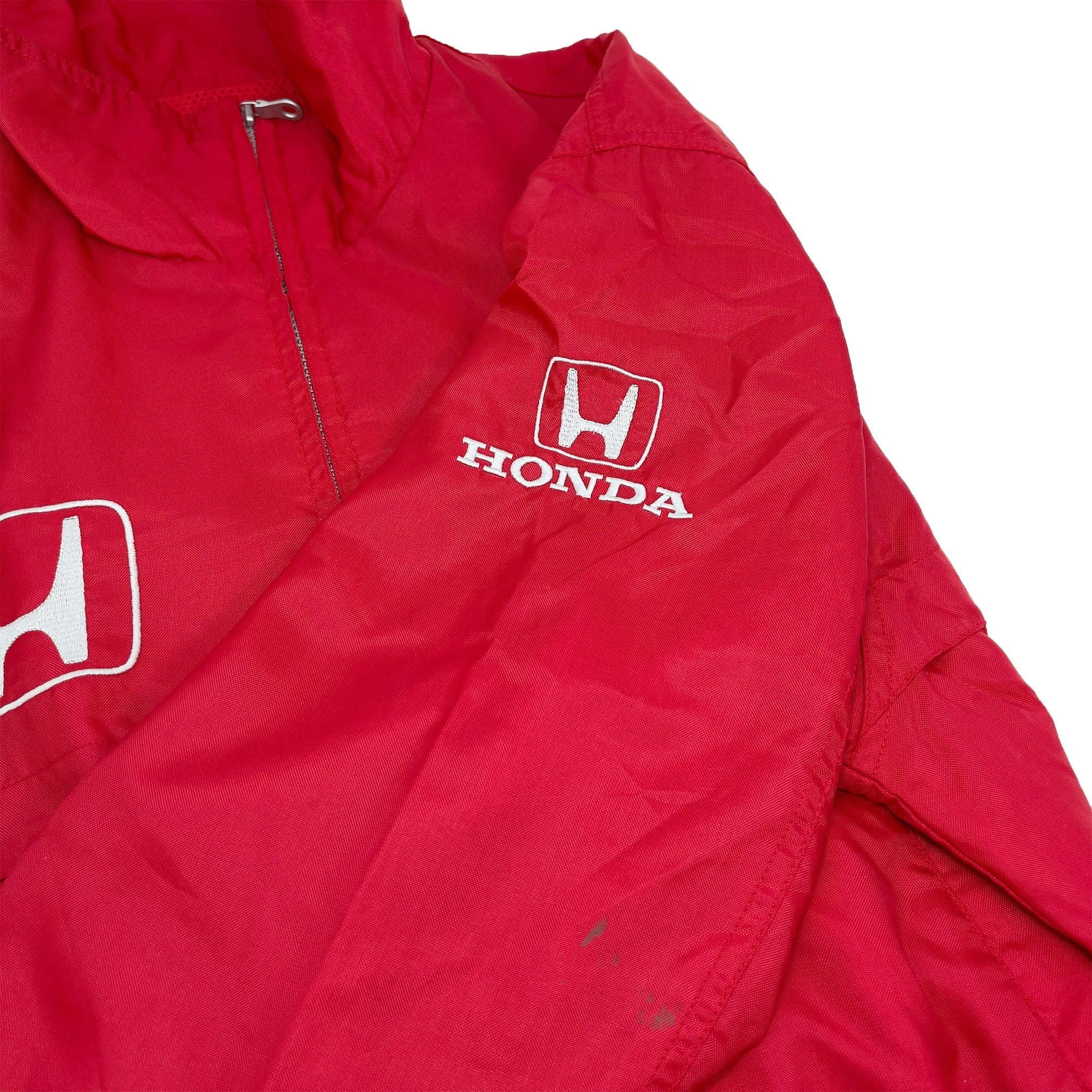 Retro Genuine JDM Japan Honda Motor Sports Racing Team Jacket Red ...