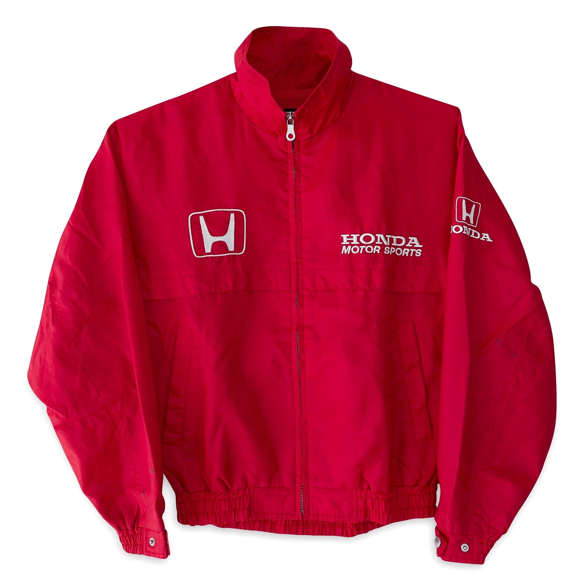 Retro Genuine JDM Japan Honda Motor Sports Racing Team Jacket Red ...