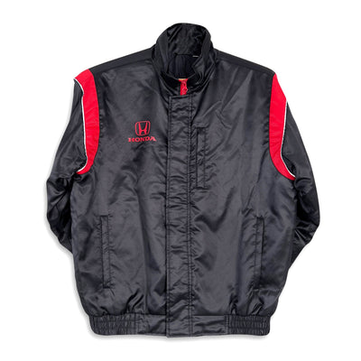 Retro Genuine JDM Japan Honda Motors Summer Mechanic Jacket Black - Sugoi JDM