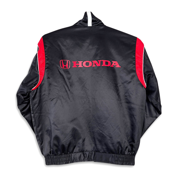 Retro Genuine JDM Japan Honda Motors Winter Mechanic Jacket Black - Sugoi JDM