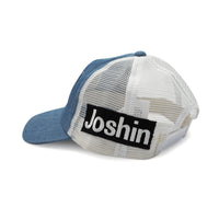 Retro Japan Hanshin Tigers Baseball Promotional Hat Cap Denim Blue - Sugoi JDM
