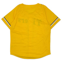 Retro Japan Hanshin Tigers Promotional Baseball Fan Club Light Jersey Yellow - Sugoi JDM