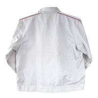 Retro Japan JDM Hino Motors Staff Uniform Jacket Light Grey - Sugoi JDM