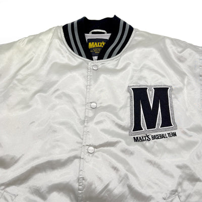 Retro Japan JDM Suntory Malts Baseball Team Stadium Varsity Jacket - Sugoi JDM