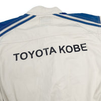 Retro Japan JDM Toyota Kobe Summer Jumpsuit Coveralls Tsunagi Mechanic Suite - Sugoi JDM