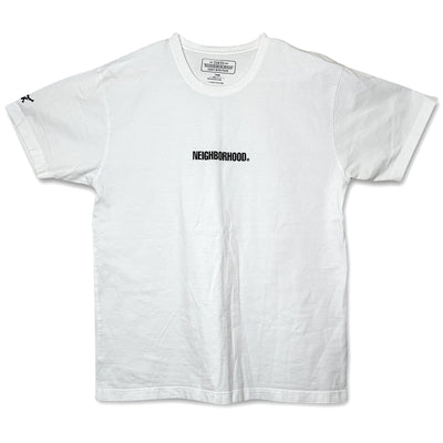 Retro Japan Neighborhood NBHD Filth And Fury Velvet Logo T-Shirt - Sugoi JDM