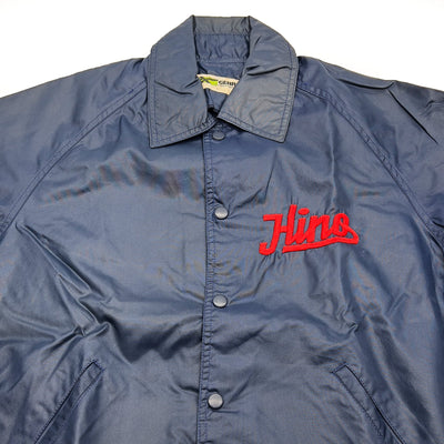Retro Japan Showa Era JDM Hino Toyota Motors Staff Coaches Jacket Blue - Sugoi JDM