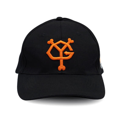 Retro Japan Tokyo Yomiuri Giants 80th Anniversary Promotional Hat Cap Black - Sugoi JDM