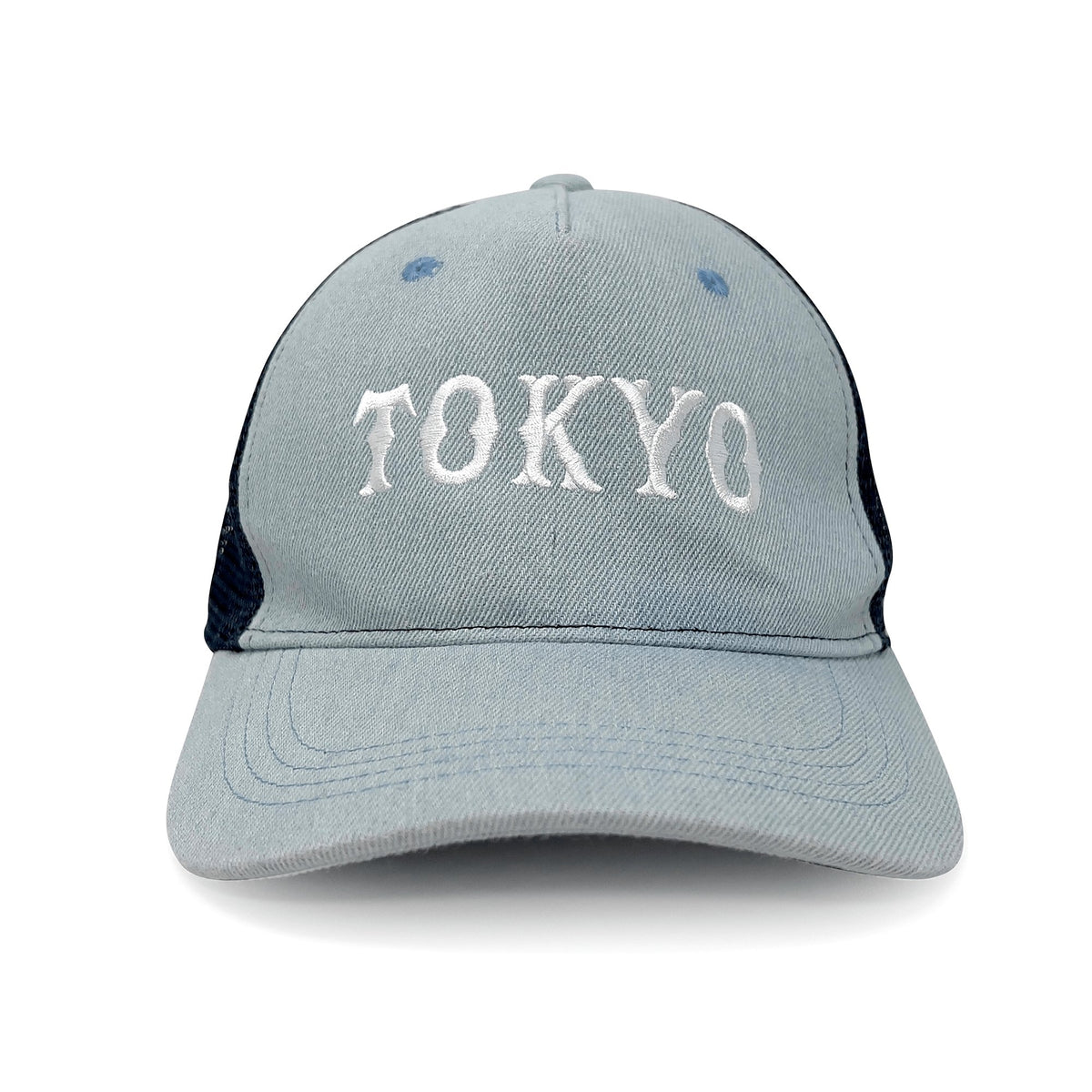 Retro Japan Tokyo Yomiuri Giants Greenfield Summer Promotional Hat Cap Blue - Sugoi JDM